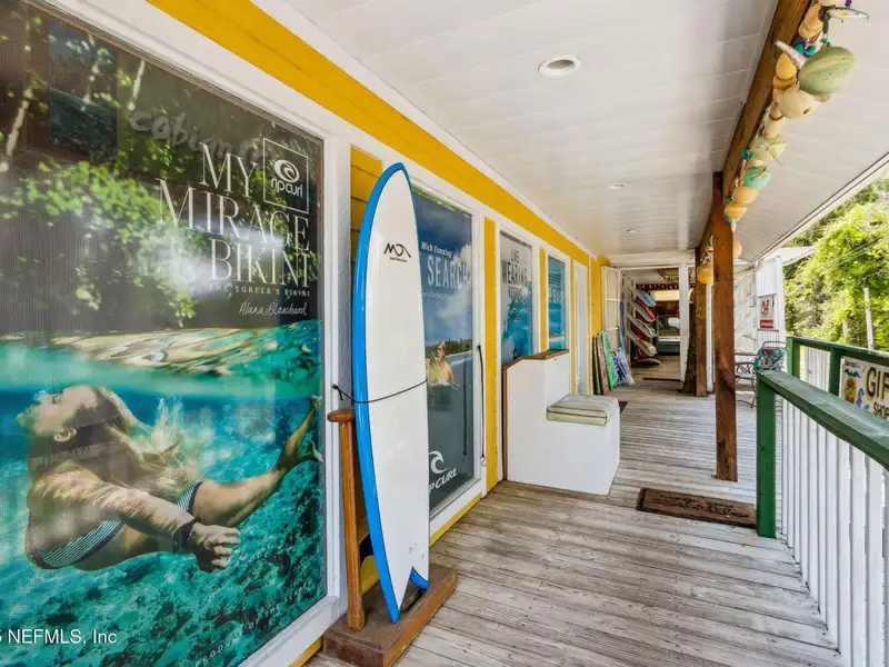 Historic Surf Shop with Rental Bungalow in North Florida, Ccg-2 Zoning