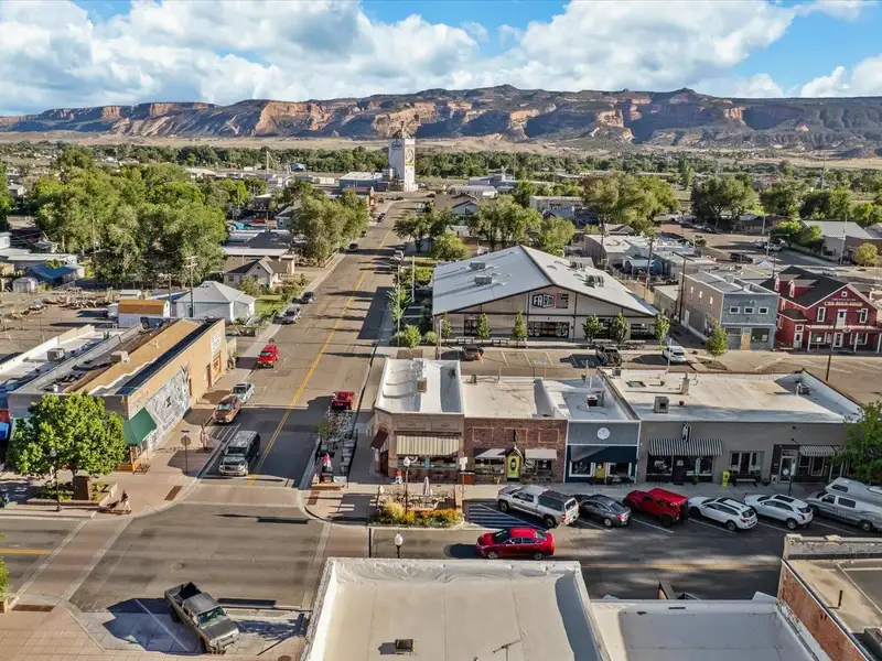 Historic Commercial Property in Fruita, Co – Coffee Shop with Corner Visibility and Bank Vault