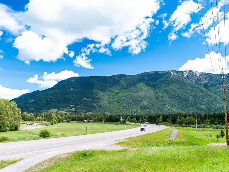 Expansive 50-acre Development Site Near Glacier National Park with Riverfront Access