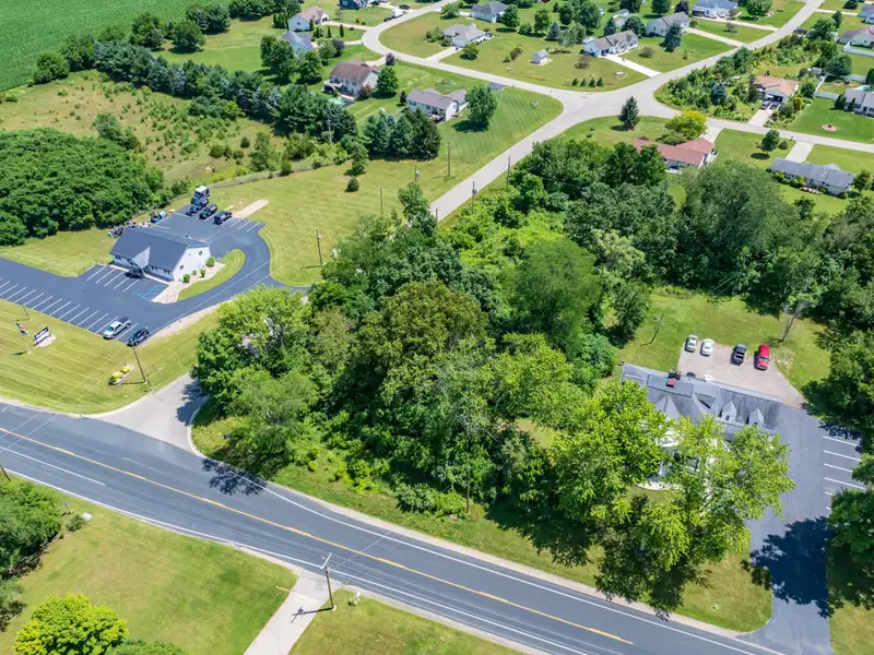 Commercial Corner Lot on Red Arrow Highway with 150 Ft Frontage and .73 Acres