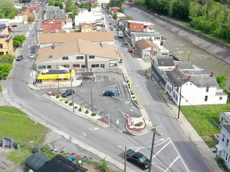 Large Commercial Building with Unique Floor Plan and Adjacent City-owned Lot for Sale