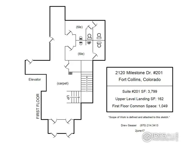 High-end Office Condo for Sale in Prime Location - 3,799 Sf with Balconies