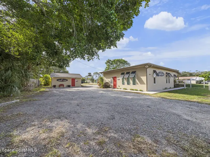 Commercial Property in Merritt Island's Historic Merritt Park Place with Renovated Buildings