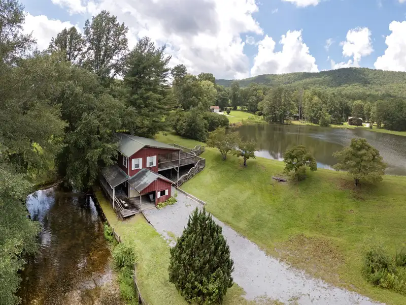 Versatile 5+ Acre Property with Event Center and Lake in Western North Carolina