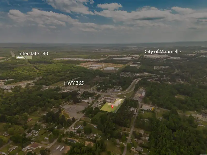 3.16 Acres of Prime Commercial Land on Highway 365 N, Maumelle