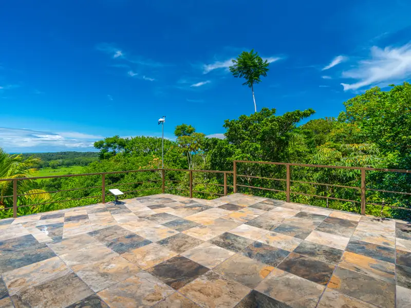 Ocean View Property with Commercial Zoning in Central Uvita – 2br, 2ba Home on 3.534 Acres