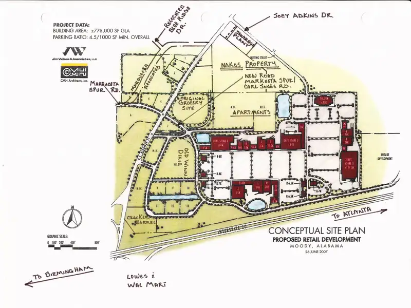 Prime Commercial Property on Moody Parkway - 26.6 Acres with High Visibility
