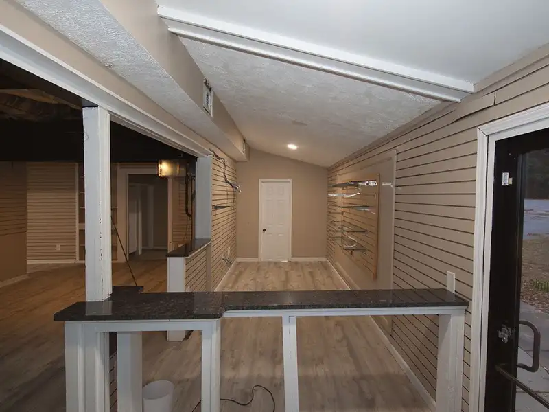 Midtown Commercial Property with Kitchenette, Restrooms, and Storage Building