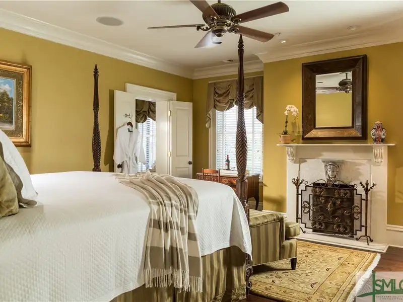 Restored 1871 Gray Brick Townhome in Savannah’s Historic District with Carriage House and Stvr Certificates