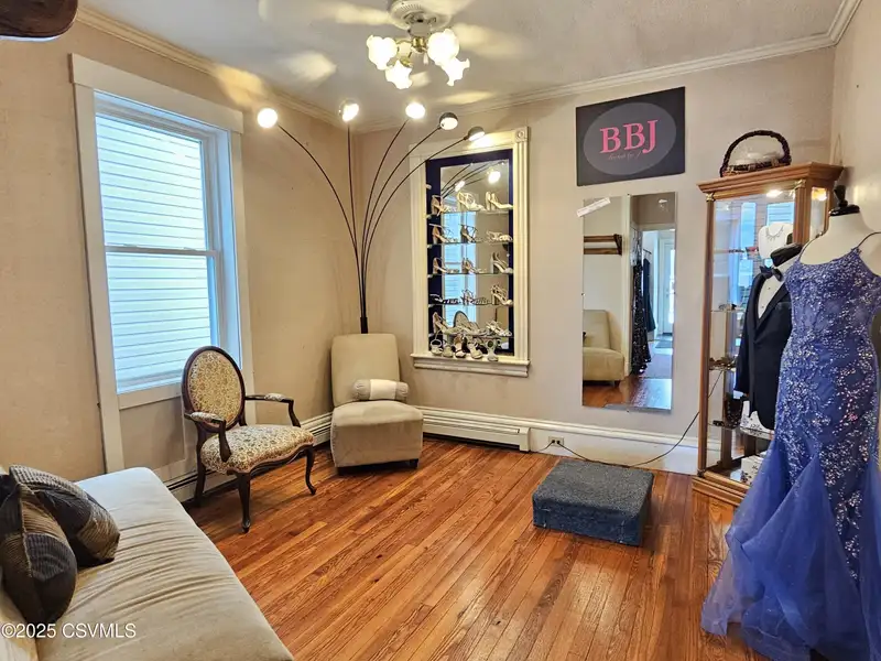Downtown Selinsgrove Bridal Shop with Display Rooms and Off-street Parking