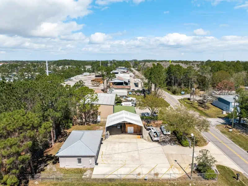 Commercial Building with Offices and Open Storage in St. Johns County