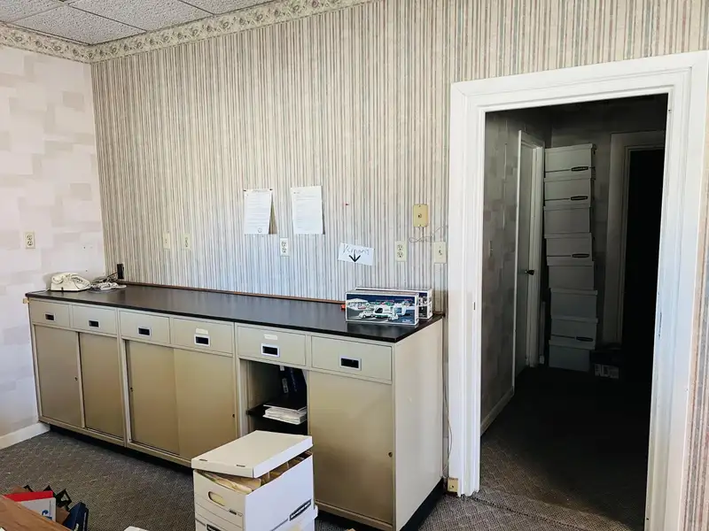 Historic Downtown Brick Building with Vault, Ideal for Office or Retail Conversion