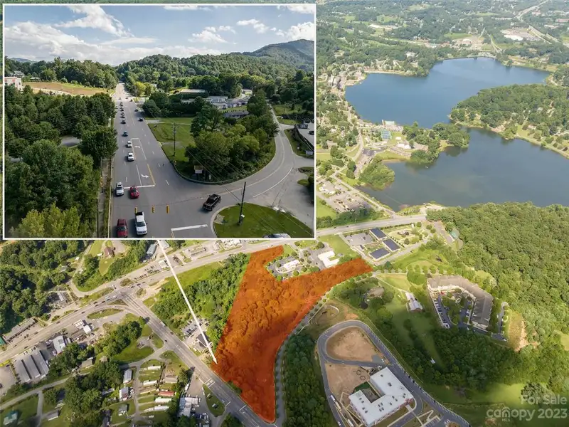10.50+ Acre Unimproved Commercial Property in Dellwood/junaluska Regional Center