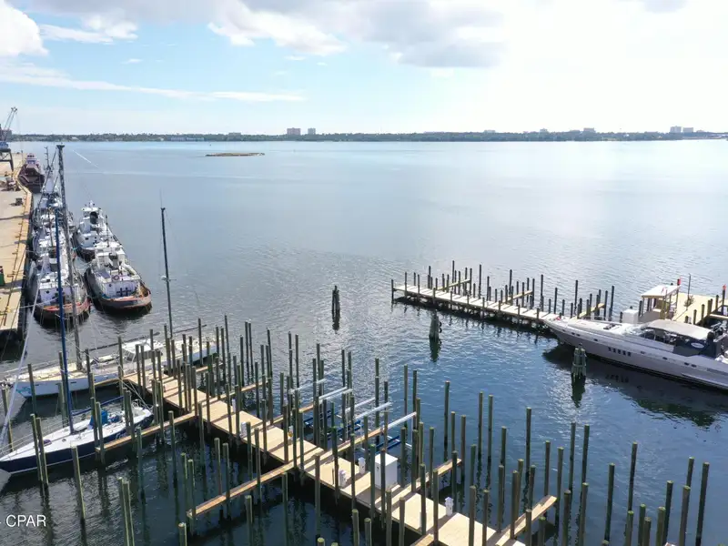 Restaurant Space for Lease at Sun Harbor Marina, St. Andrew Bay with Stunning Views