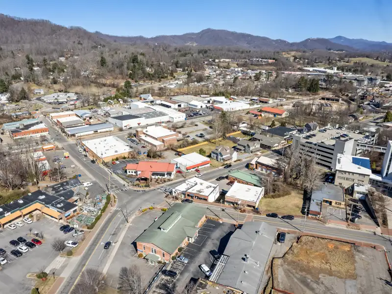 Commercial Lot in Downtown Waynesville with Paved Street Frontage and Utilities Available