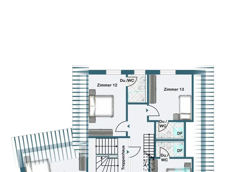 Renovated Investment Property in Biberach with 16 Fully Let Furnished Units