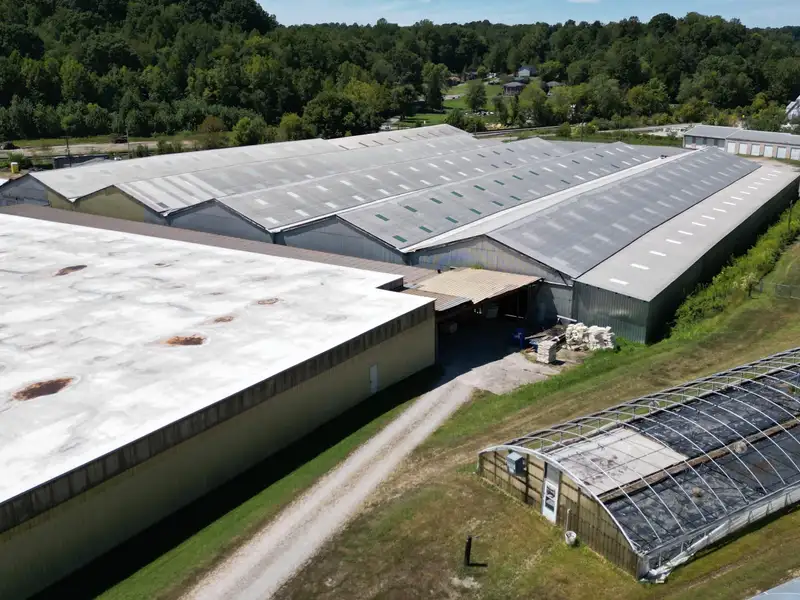Versatile 150,000 Sq. Ft. Warehouse with Dock Access and Greenhouses in London, Ky
