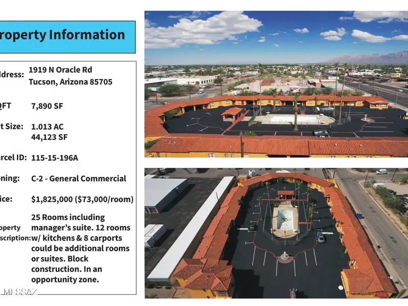 25-room Block Construction Property in Opportunity Zone with Kitchenettes and Potential for Expansion