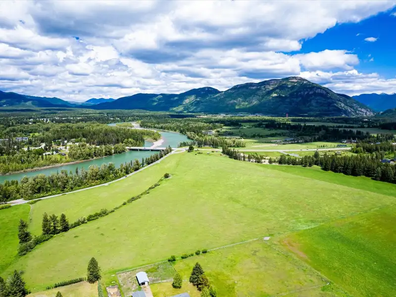 Expansive 50-acre Development Site Near Glacier National Park with Riverfront Access