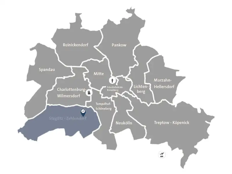 Riverside Condominium Development with Commercial Units at Former Post Office, Berlin-lichterfelde
