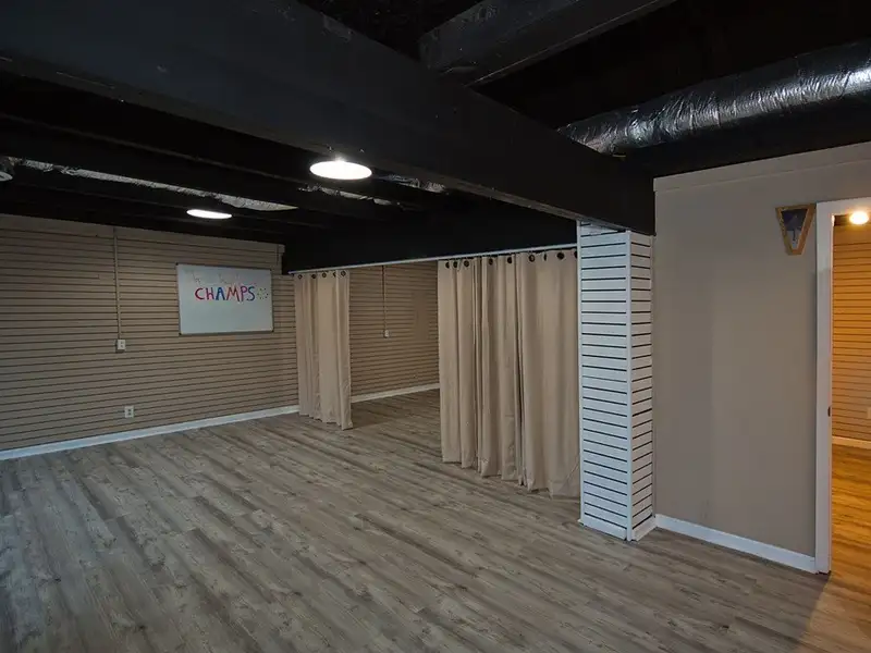 Midtown Commercial Property with Kitchenette, Restrooms, and Storage Building