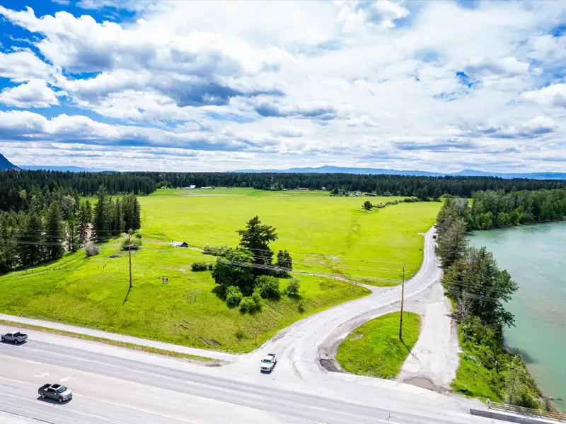 Expansive 50-acre Development Site Near Glacier National Park with Riverfront Access