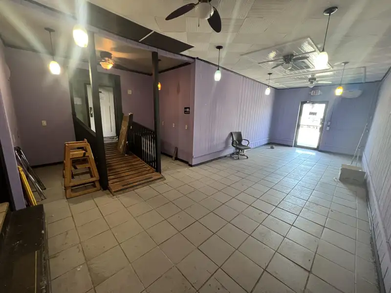 Former Restaurant and Bar for Sale with Equipment and Performance Stage