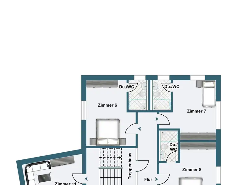 Renovated Investment Property in Biberach with 16 Fully Let Furnished Units