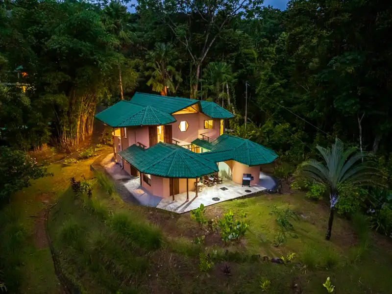 17-acre Multi-home Retreat with Yoga Pavilion and Riverfront in Uvita, Costa Rica
