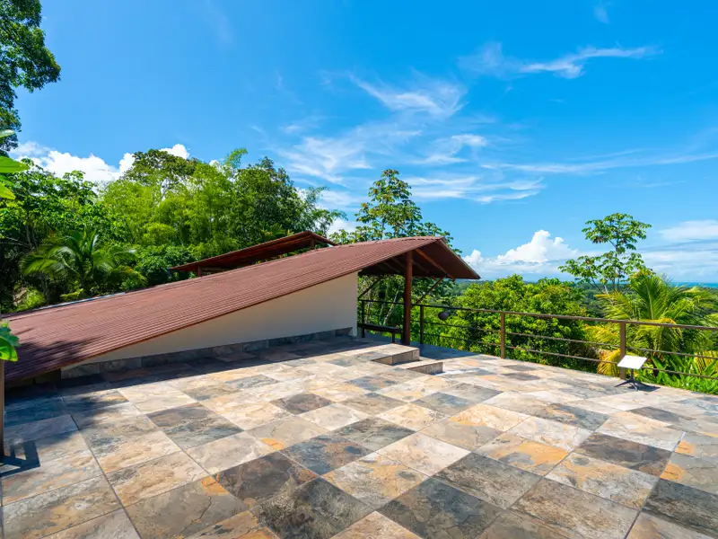 Ocean View Property with Commercial Zoning in Central Uvita – 2br, 2ba Home on 3.534 Acres