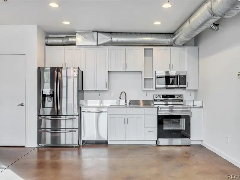 Two-level Brick Live/work Loft in Rino Arts District, Denver