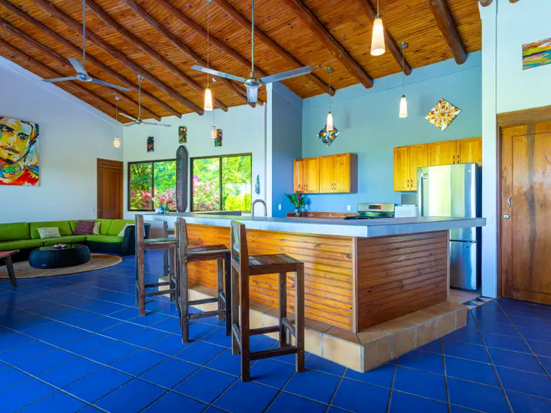 Ocean View Property with Commercial Zoning in Central Uvita – 2br, 2ba Home on 3.534 Acres