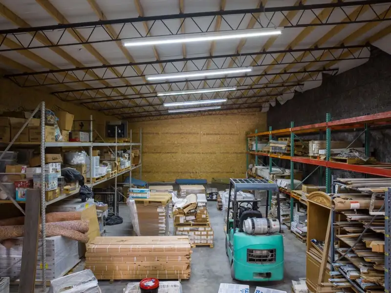 Large Commercial Building on Highway 412e in Parsons with Extensive Frontage and Warehouse Space