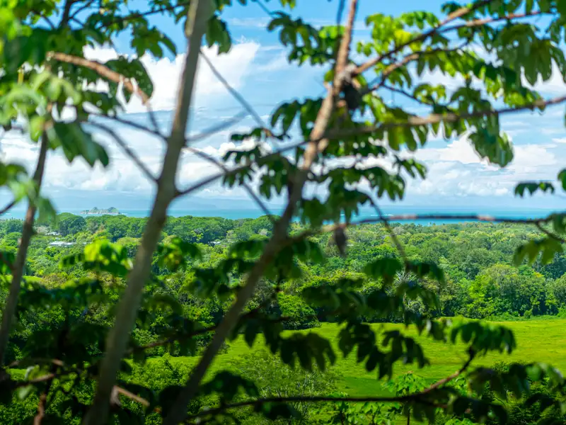 Ocean View Property with Commercial Zoning in Central Uvita – 2br, 2ba Home on 3.534 Acres