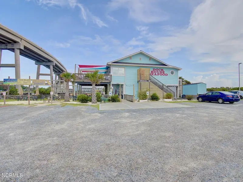 Waterfront Commercial Property on Holden Beach with 230' Frontage and Development Potential