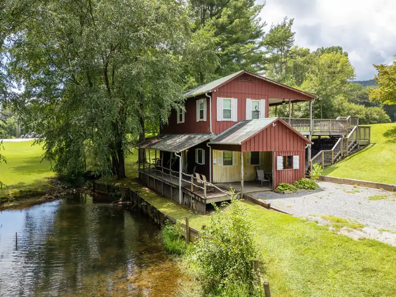 Versatile 5+ Acre Property with Event Center and Lake in Western North Carolina