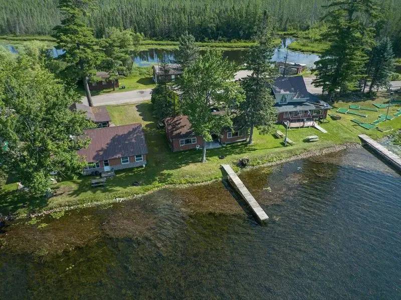 Investment Opportunity: Iconic Sportsman's Lodge with Cottages on Pickerel & Crane Lake