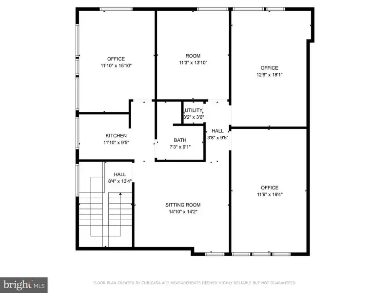 Commercial Condo Townhouse in Gaithersburg's Opportunity Zone with Office Space and Parking