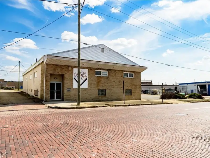 Spacious Brick and Block Commercial Building in Downtown Canton with Parking and Loading Dock