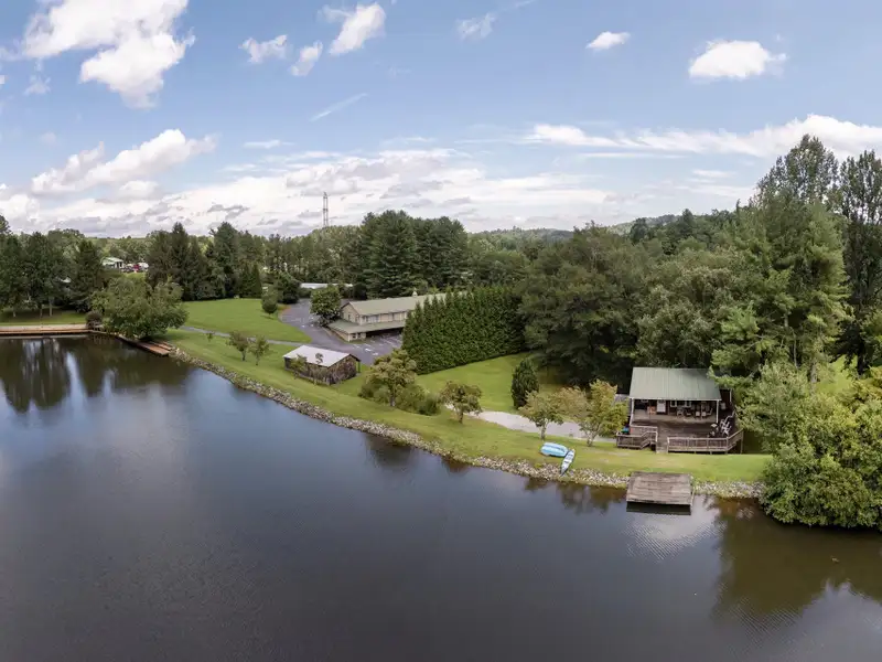 Versatile 5+ Acre Property with Event Center and Lake in Western North Carolina