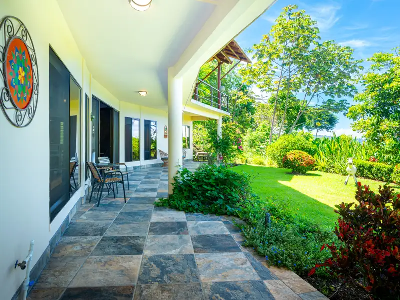Ocean View Property with Commercial Zoning in Central Uvita – 2br, 2ba Home on 3.534 Acres