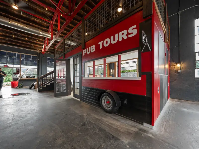 Downtown Canton 8,000 Sq Ft Brewery with Commercial Kitchen and River Views