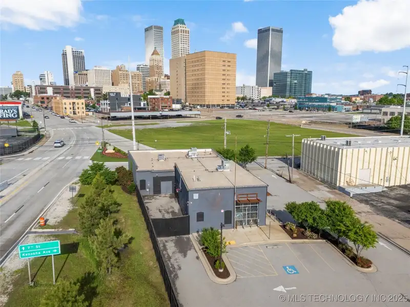 Freestanding Commercial Building with Downtown Views in East Village District, Tulsa