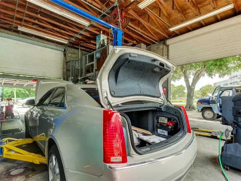 Auto Repair Shop for Sale in Established Oldsmar Location with Equipment and Storage