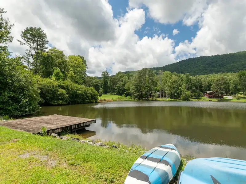 Versatile 5+ Acre Property with Event Center and Lake in Western North Carolina
