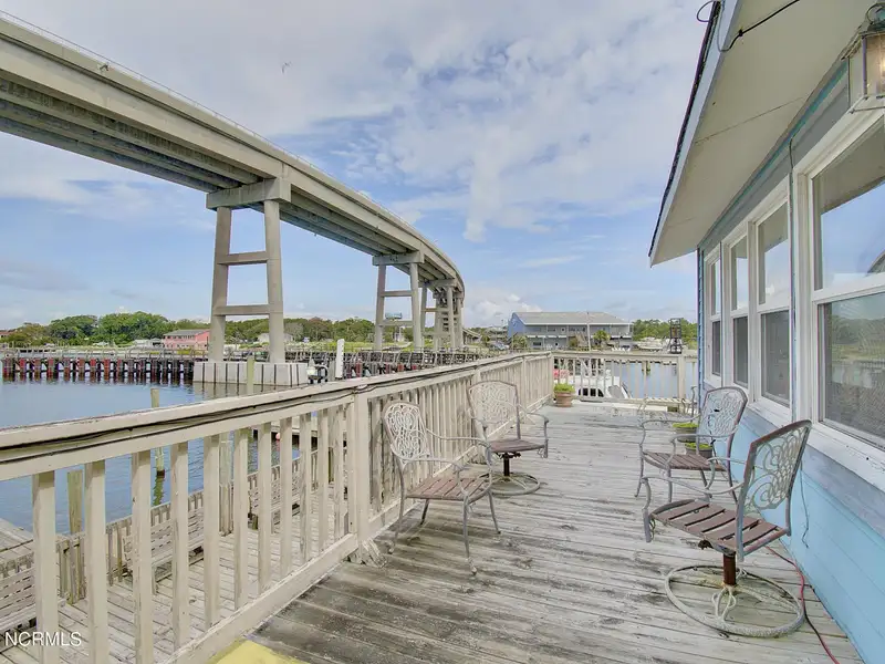 Waterfront Commercial Property on Holden Beach with 230' Frontage and Development Potential