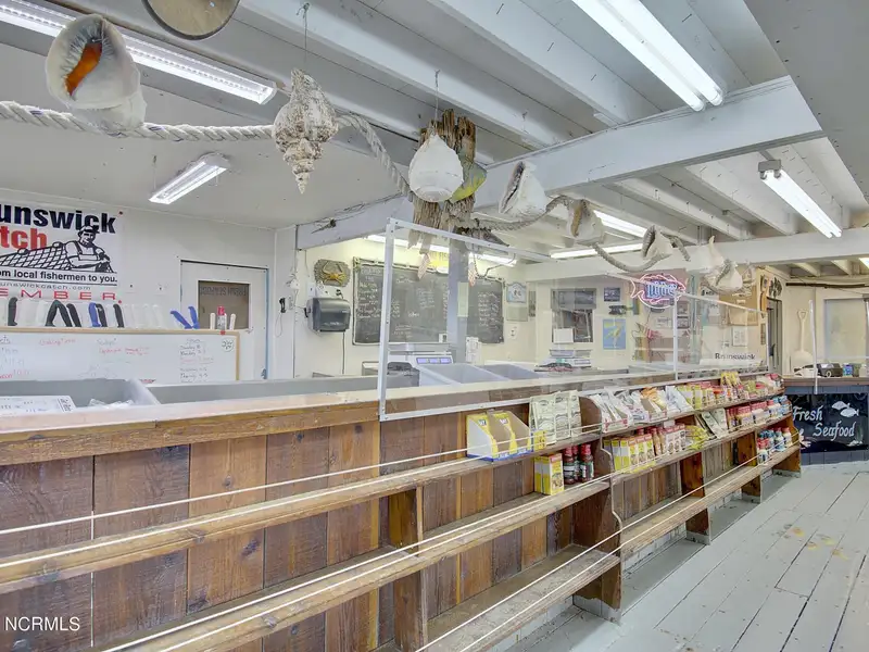 Waterfront Commercial Property on Holden Beach with 230' Frontage and Development Potential