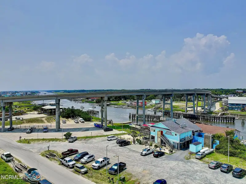 Waterfront Commercial Property on Holden Beach with 230' Frontage and Development Potential