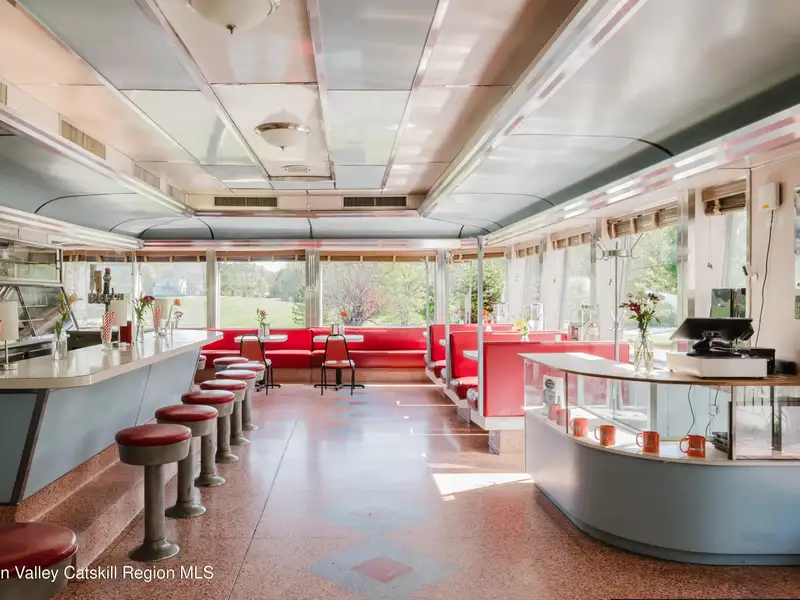 Mixed-use Commercial Property with Vintage Diner and Deli in Elizaville, Hudson Valley