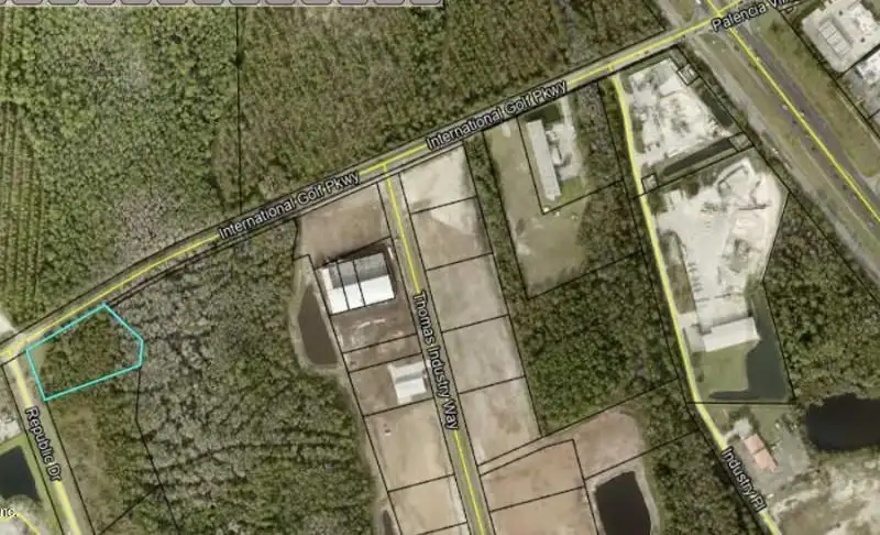 Industrial Land for Sale - 1.73 Acres with 316' Frontage on International Golf Pkwy